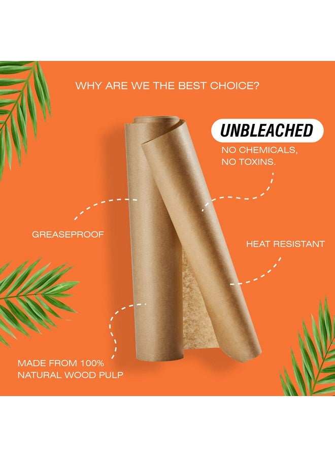 BECO ورق الخبز والتغليف المتميز الصديق للبيئة من بيكو | 40 متر | 11" × 20 متر لفة (عبوة من 2) | ورق طهي وخبز خالي من المواد الكيميائية | 100% لب الخيزران - Image 2