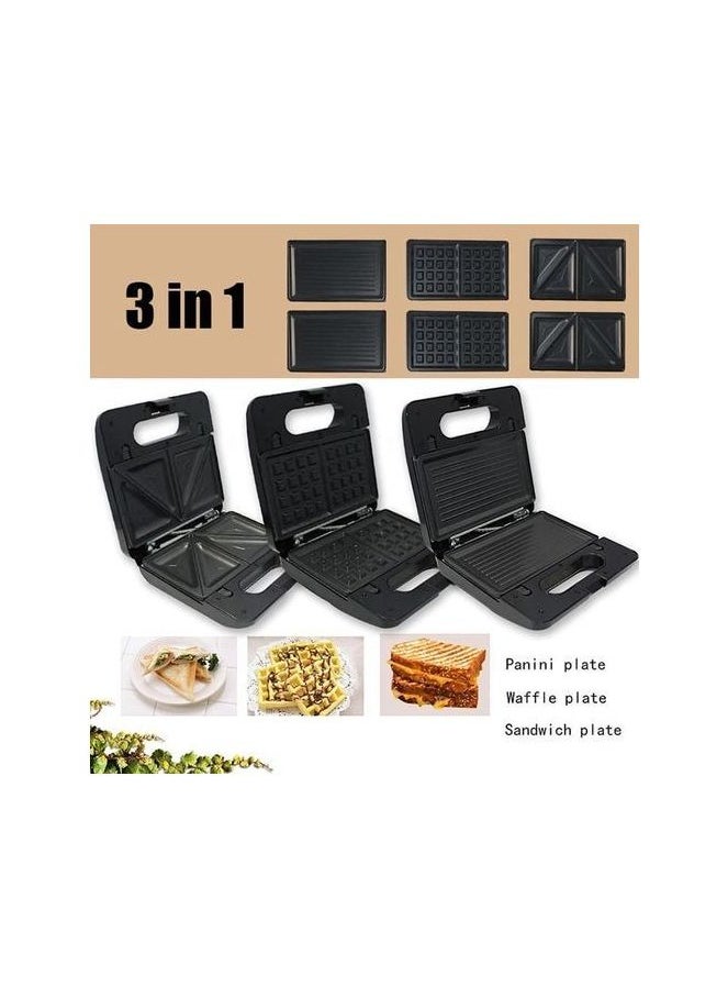 sokany Sokany SK-303 3 in 1 Multifunctional Sandwich Maker - 750 Watt (Grill, Waffle, Toast) Sokany Sandwich Maker  - Image 2