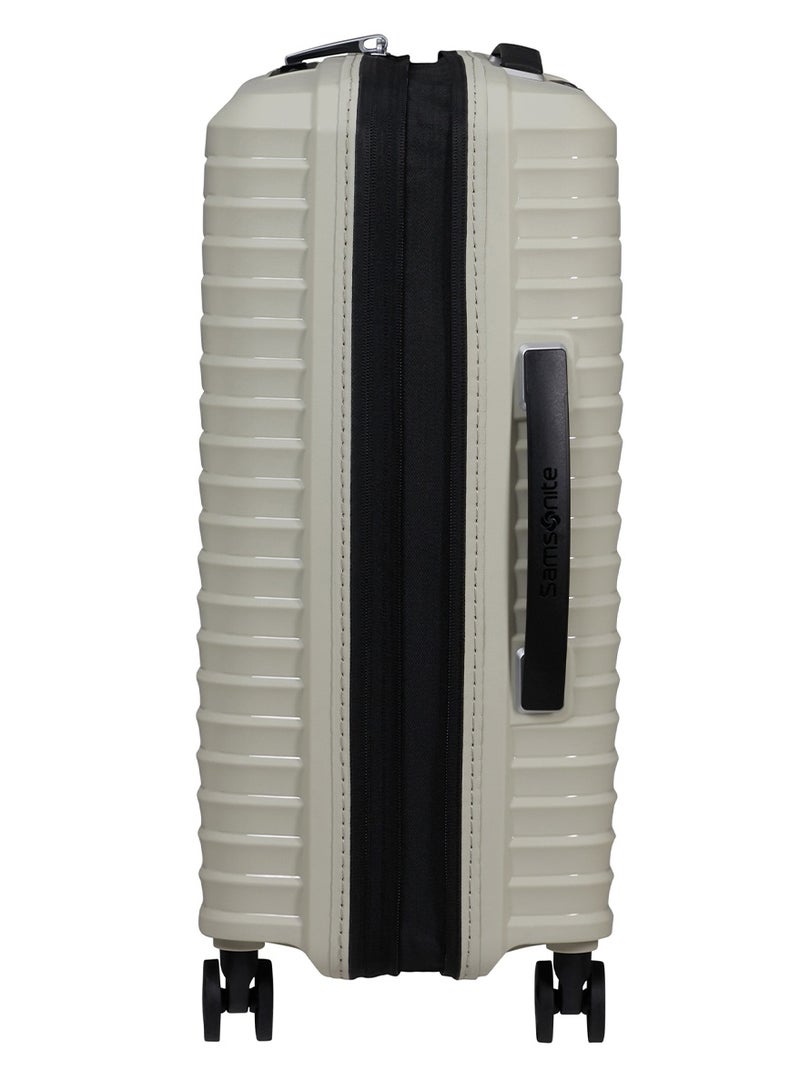 Samsonite Upscape Suitcase Cabin Size 55 cm / 20 inch, 4 Spinner Wheels, Polypropylene, Warm Neutral|Inner Mesh Pocket|Expandable|Removable Divider|TSA Lock|USB Port - 10 Years International Warranty - Image 2