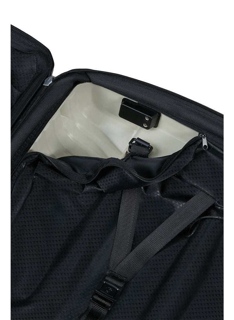 Samsonite Upscape Suitcase Cabin Size 55 cm / 20 inch, 4 Spinner Wheels, Polypropylene, Warm Neutral|Inner Mesh Pocket|Expandable|Removable Divider|TSA Lock|USB Port - 10 Years International Warranty - Image 4