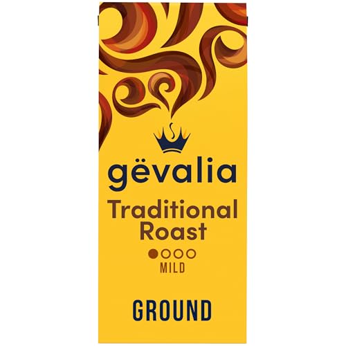 Gevalia Traditional Roast Mild Light Roast Ground Coffee, 12 oz Bag - Image 1