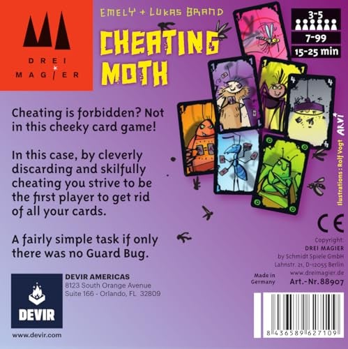 Devir Cheating Moth Party Game - Image 4