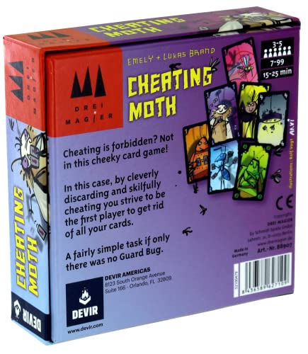 Devir Cheating Moth Party Game - Image 2