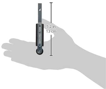 Dynabrade (15321) Contact Arm Assembly | 7/8" Diameter x 3/4" Wide, Rubber Wheel, with 1" (25 mm) Wide Platen | For 1" (25 mm) Wide x 18" (457 mm) Long Belts - Image 2