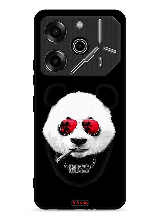 Tolwak Tecno Pova 6 Pro 5G Protective Case Cover Boss Panda - Image 1