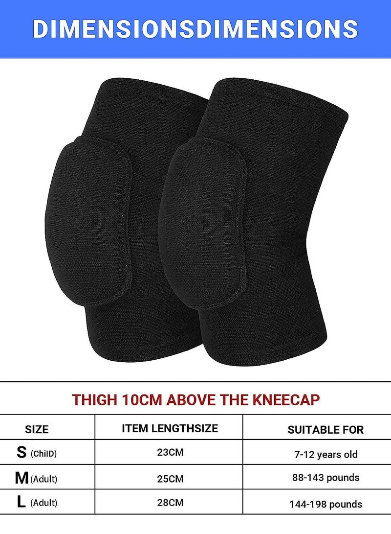 Non-Slip Knee Brace Soft Knee Pads Breathable Knee Compression Sleeve for Dance Wrestling Volleyball Basketball Running Football Jogging Cycling Arthritis Relief Meniscus Tear for Women Men