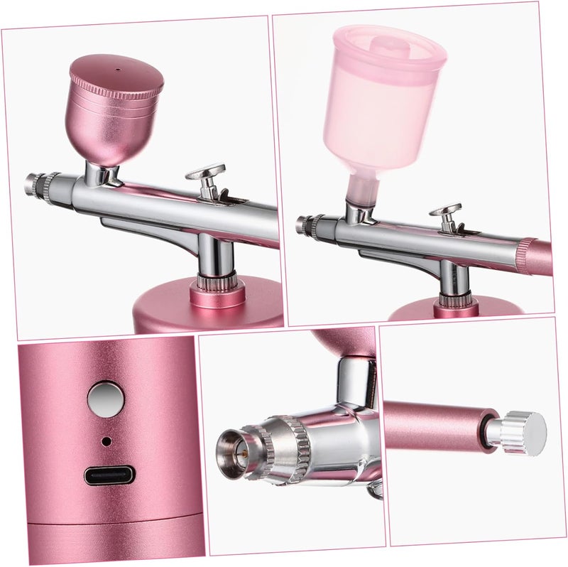DOITOOL Women Airbrush Kit Portable Nano Sprayer Beauty Sprayer Face Beauty Tool Wireless - Image 5