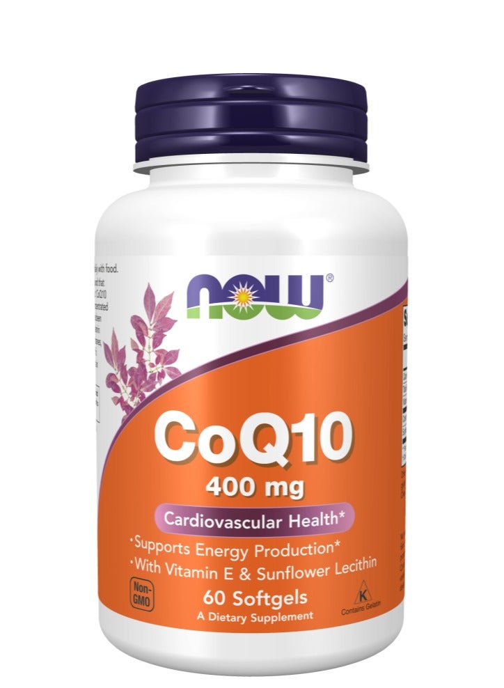 now CoQ10 400 mg Softgels - Image 1