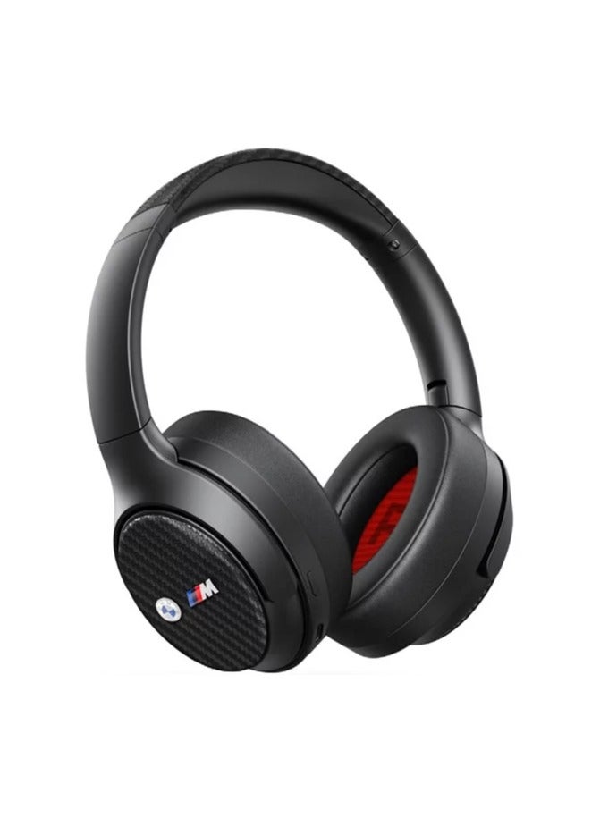 BMW Bluetooth ENC Headphones BMBHMIAV27MBCTK Black/Black Printed Logos - Image 2