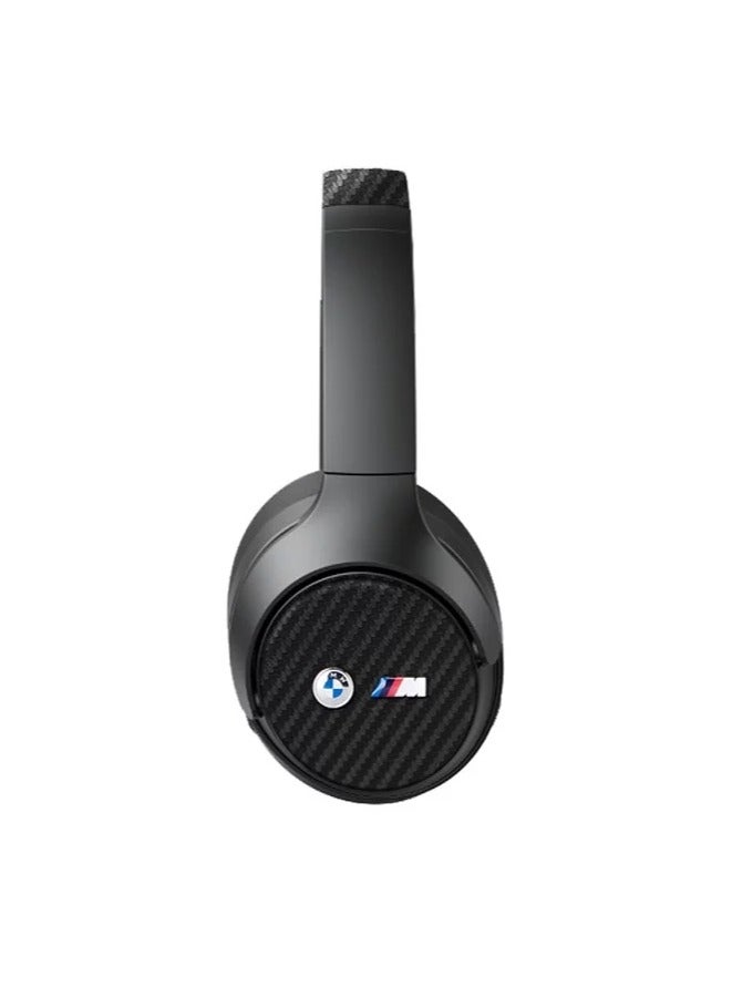 BMW Bluetooth ENC Headphones BMBHMIAV27MBCTK Black/Black Printed Logos - Image 3