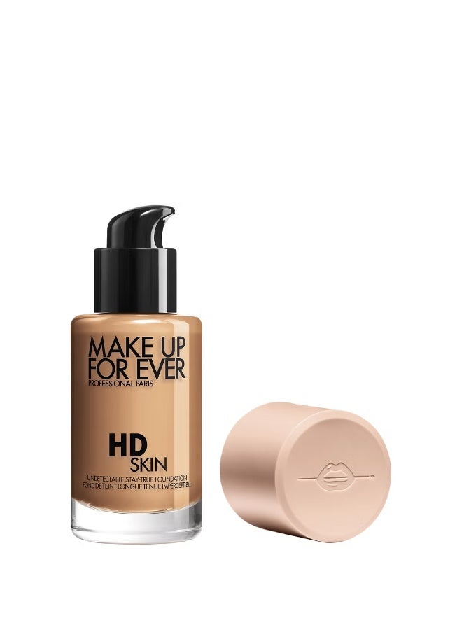 MAKE UP FOR EVER HD Skin Foundation 30ml - 2Y36 Warm Honey - Image 3