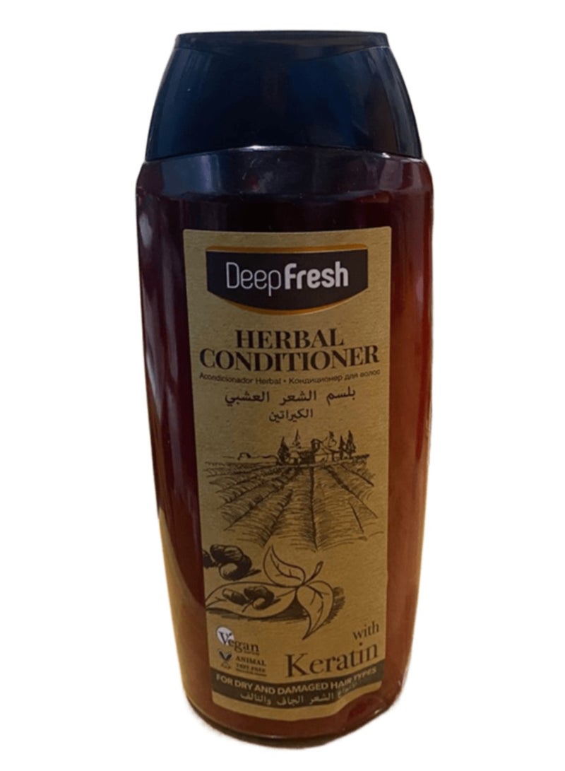 Deep Fresh Herbal Conditioner With Keratin 500 ml