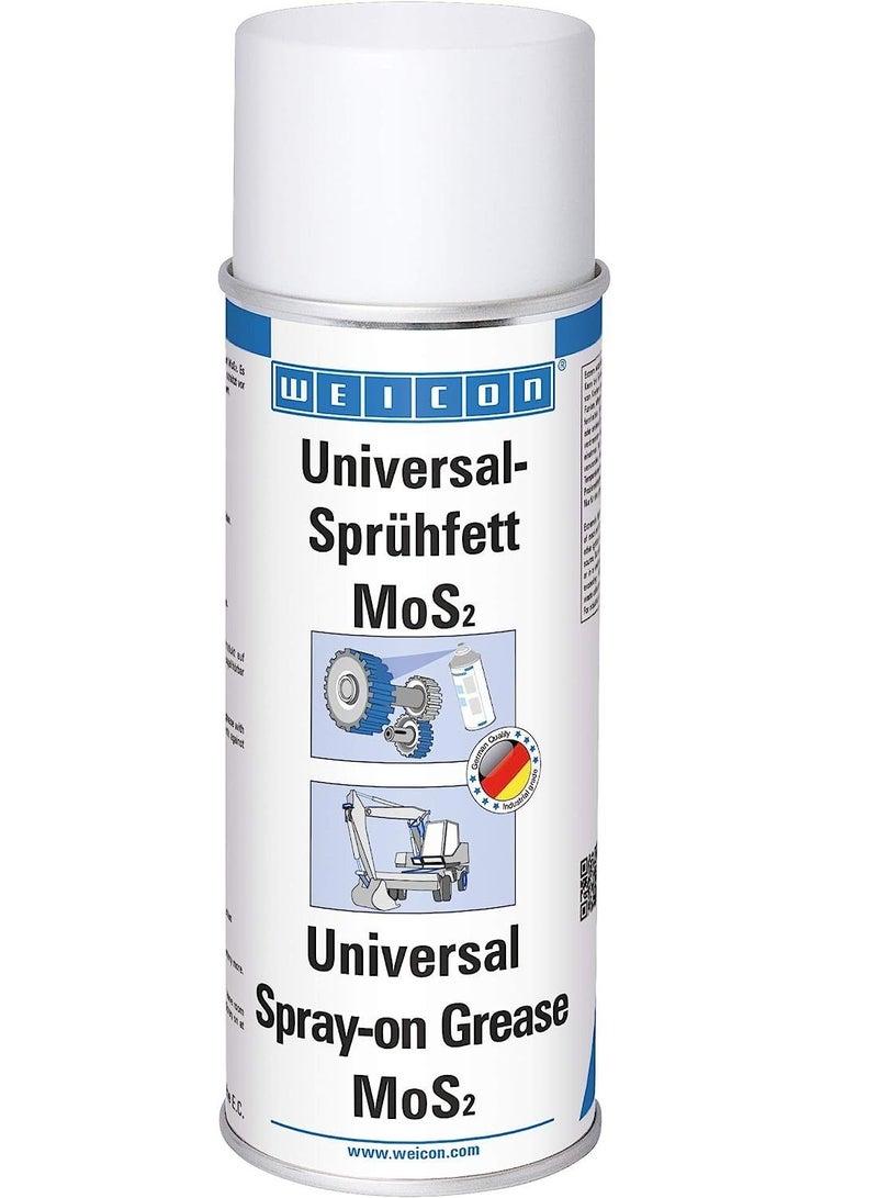 Weicon WEICON Universal Spray Grease with MoS2, 400 ml, High pressure resistant long term lubrication - Image 1