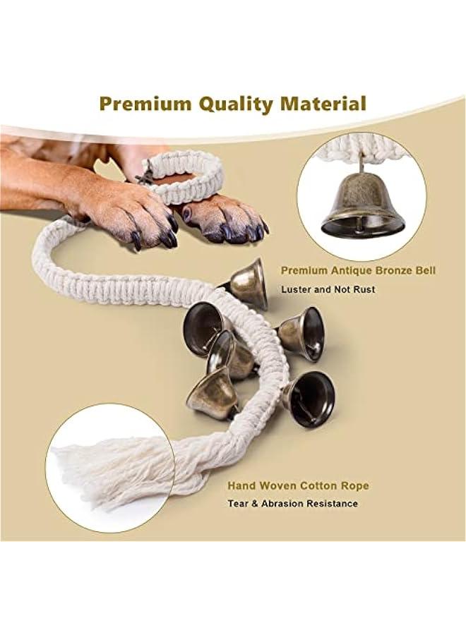 أجراس الباب للتدريب على التغوط للحيوانات الأليفة (الكلاب والقطط) - Image 2