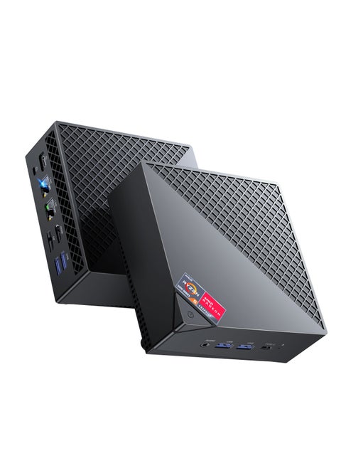 Mini PC, AMD Ryzen 7 5700U Mini PC(8C/16T, Up to 4.3GHz), 32GB DDR4 1TB SSD Mini Computers, Dual LAN Mini PC Support 4K@60Hz Triple Display WiFi6/BT5.2/DP1.4/HDMI2.0/USB3.2,Windows 11 Pro