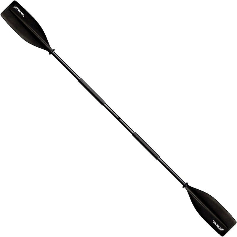 SeaSense Xtreme 1 Kayak Paddle, Black - Molded Plastic Blades, 2-Piece Aluminum Construction - Great for Recreational, Sport, Sea, Whitewater & Fishing Kayaking - Image 1