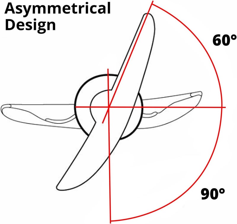 SeaSense Xtreme 1 Kayak Paddle, Black - Molded Plastic Blades, 2-Piece Aluminum Construction - Great for Recreational, Sport, Sea, Whitewater & Fishing Kayaking - Image 5