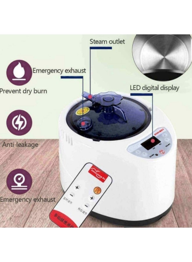Generic 1 Person Sauna Generator For Sauna SPA larger Tent Portable STEAM BATH Steam Fold Sauna Cabin 130*73*73cm  - Image 4