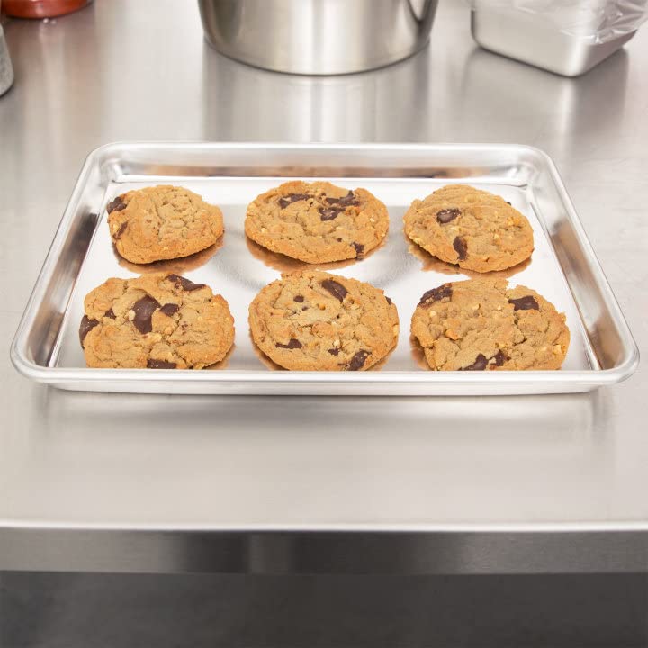 Wear-Ever Vollrath (5220) Wear-Ever Collection Quarter-Size Sheet Pans, Set of 2 (9 1/2-Inch x 13-Inch, Aluminum) - Image 2