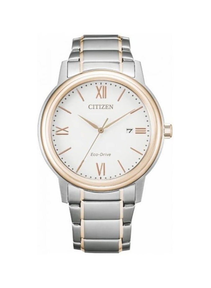 سيتيزن ساعة سيتيزن للرجال التناظرية ايكو درايف مع سوار من الستانلس ستيل - Image 1