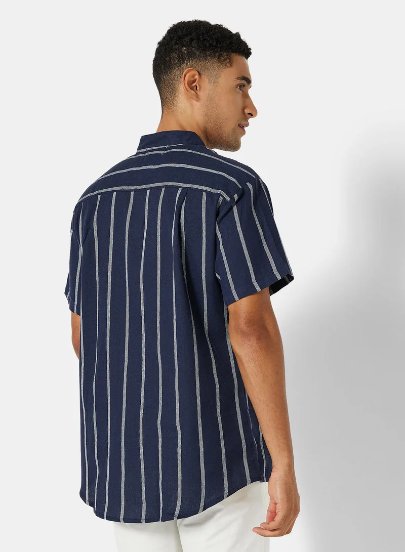 ستايلست بارك Basic Colourblock Crew Neck T-Shirt