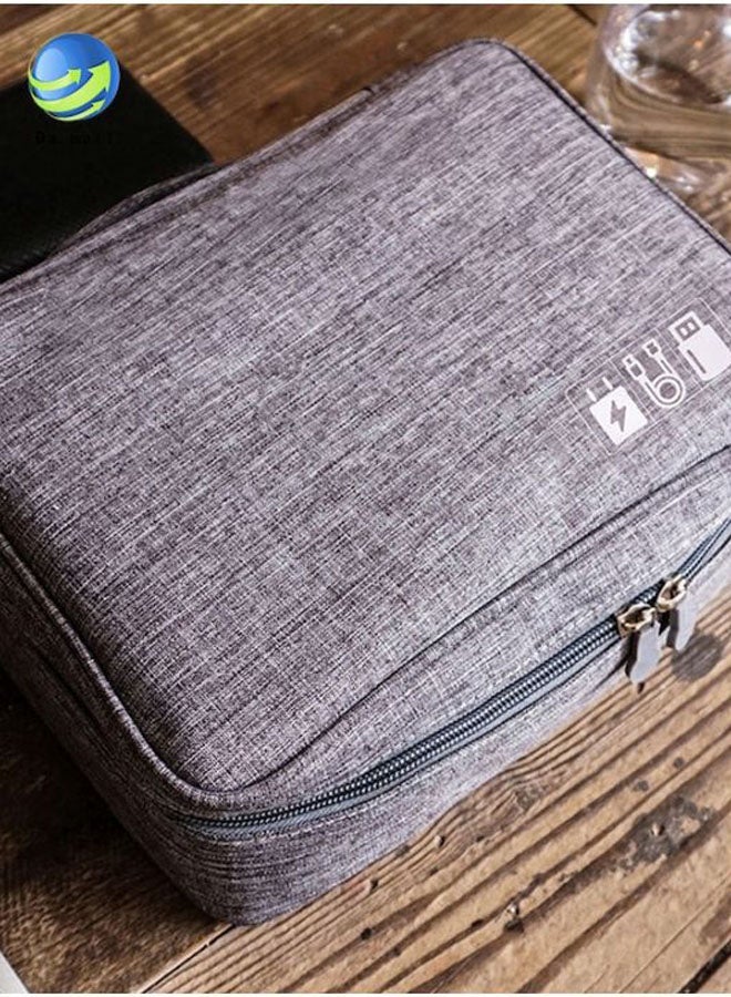 Beauenty Portable Toiletry Bag Grey - Image 3
