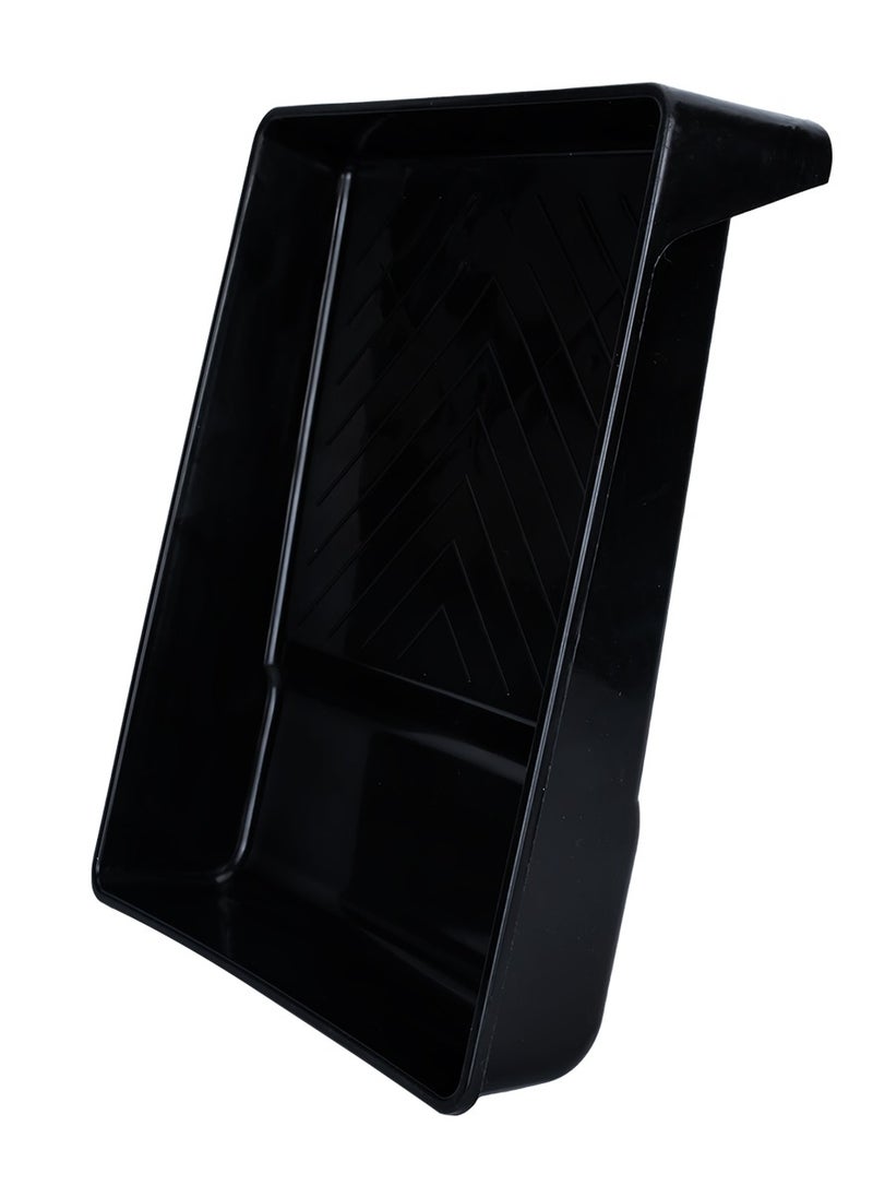 KSEIBI Paint Roller Tray 365*275*60mm., Paint Trays, to application of paint with a roller., Plastic Paint Pan with Deep Paint Pocket, Disposable Paint Tray, Paint Supplies for House Painting(Black)  - Image 2