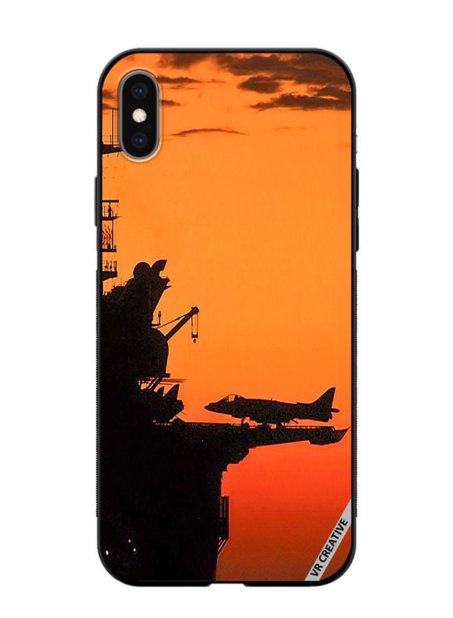 VR CREATIVE Protective Case Cover For Apple iPhone XS Max Eyes To The Skies Design Multicolour - Image 1