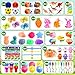 Teeanzo 160Pcs Prefilled Easter Eggs Toys Set Include 80 Plastic Eggs with Variety Easter Stress Toys for Egg Hunt Basket Stuffers Party Favors Classroom Prize Supplies Boys Kids Girls - Image 4