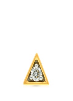 Malabar Gold and Diamonds 18 Carat 750 Purity Yellow Diamond Nosepin MNGNNP0303YVS-G for Women  - Image 2