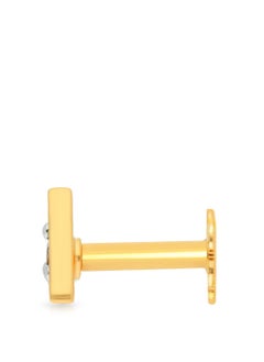 Malabar Gold and Diamonds 18 Carat 750 Purity Yellow Diamond Nosepin MNGNNP0303YVS-G for Women  - Image 3