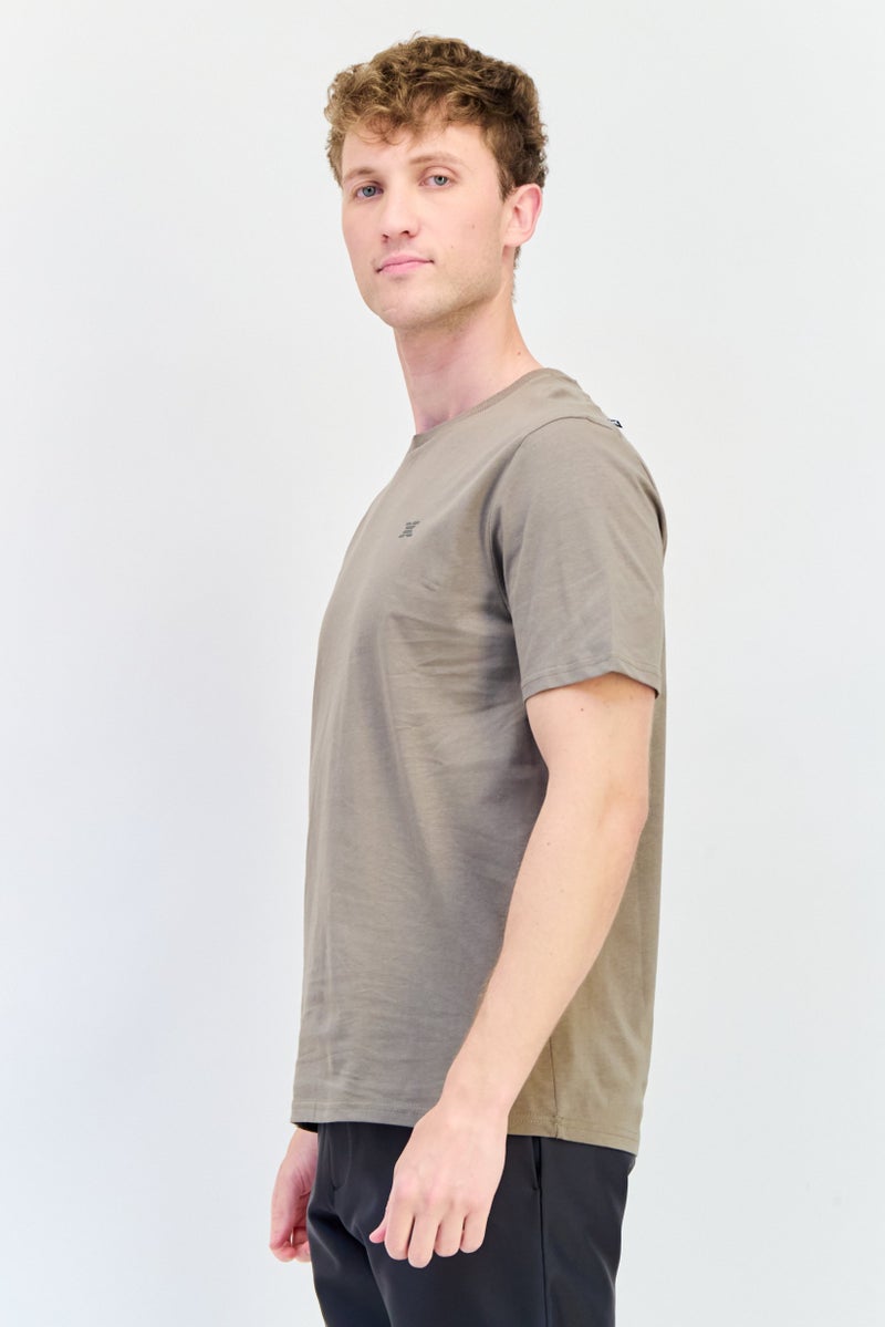 RBX Men Sportswear Fit Short Sleeve Outdoor T-Shirt, Light Olive - Image 2