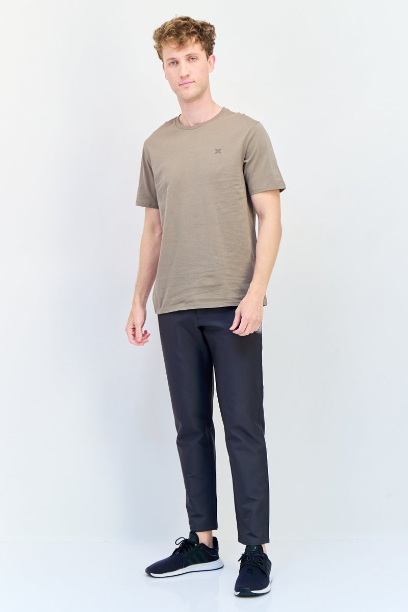 RBX Men Sportswear Fit Short Sleeve Outdoor T-Shirt, Light Olive - Image 4