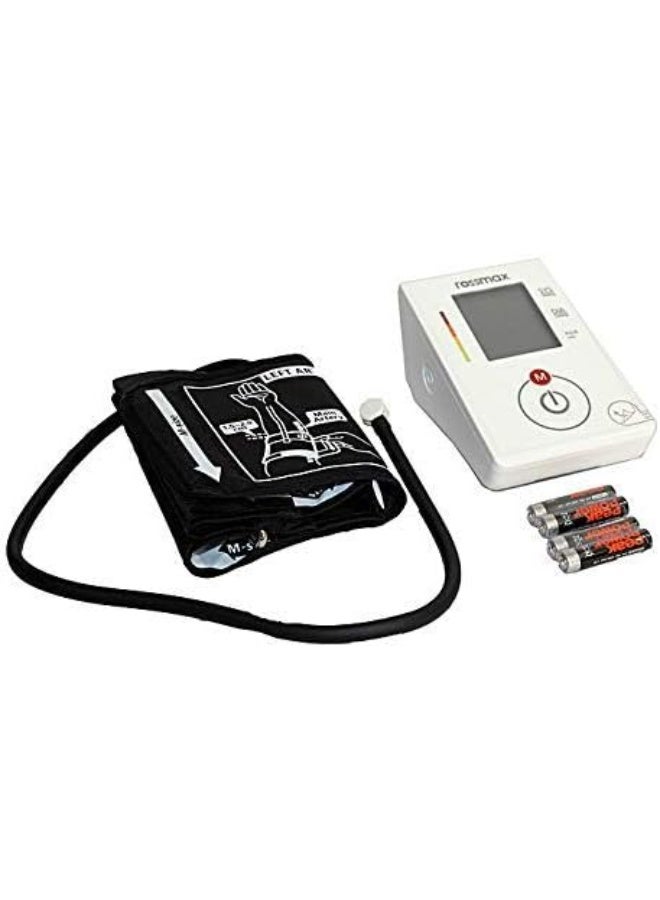 Rossmax Digital Upper Arm Blood Pressure Monitor, Automatic Blood Pressure Device with 90-Reading Memory, Irregular Heartbeat Detection and Adjustable Arm Cuff - Image 3