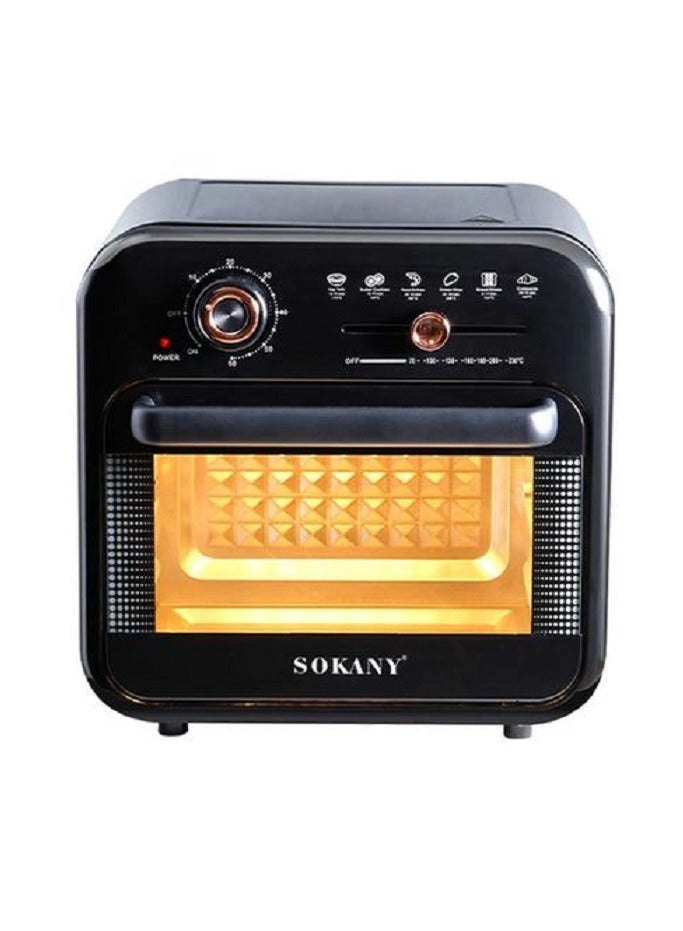 sokany Air Fryer & Electric Oven With Grill+Timer-18L/1800W(SK-10001) - Image 1