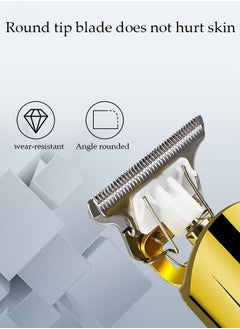 DUNISO Smart Hair Clippers Electric with 3 Kinds of Positioning Combs Turbo Motor Hair Cutting Kit Pro Mens Clippers, Cordless Rechargeable Hair Trimmer Set Professional Barbers Grooming Kit  - Image 5