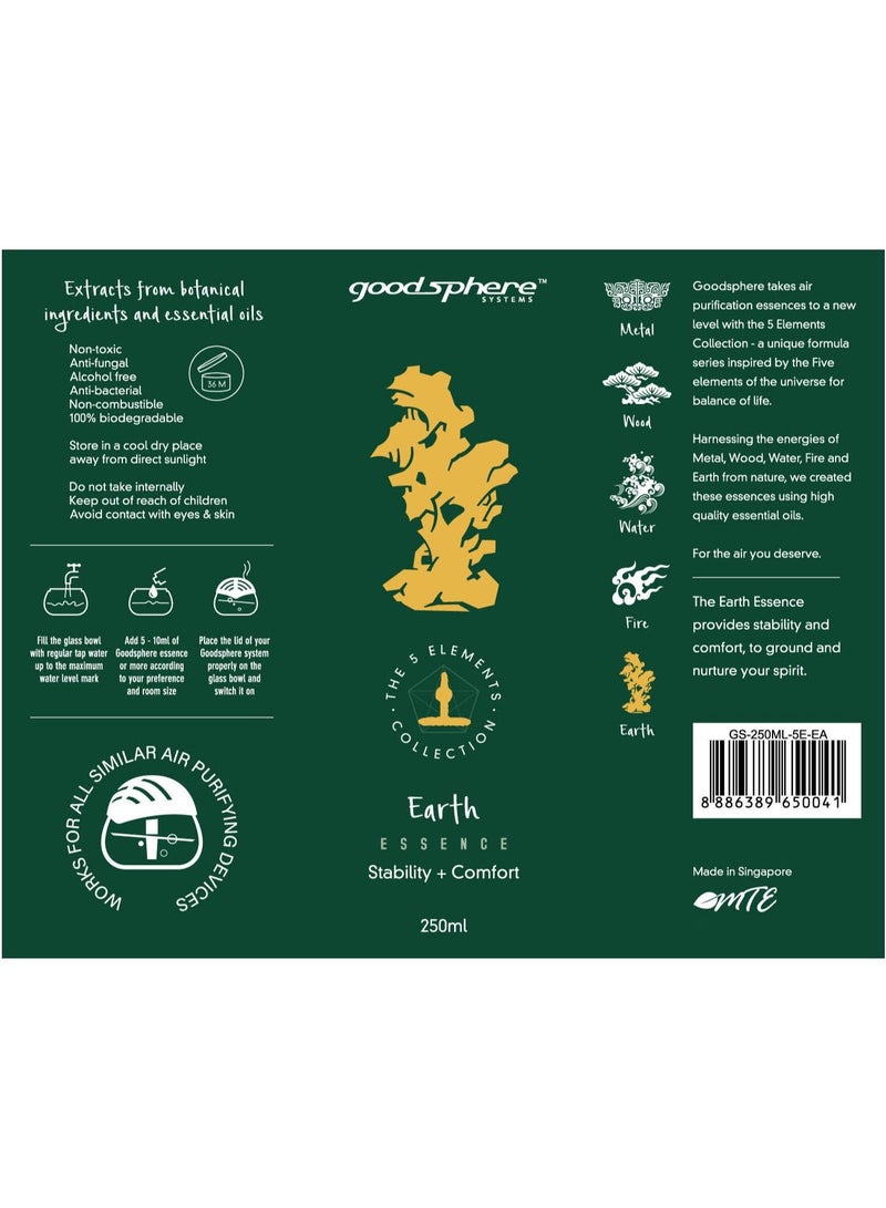 Goodsphere Earth - Goodsphere Aroma Essence - The 5 Elements Collection - 250ml  - Image 3
