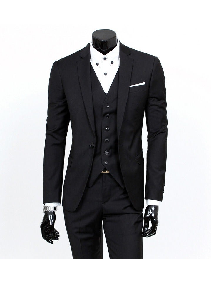 KUYING New Slim Fit Suit Set 