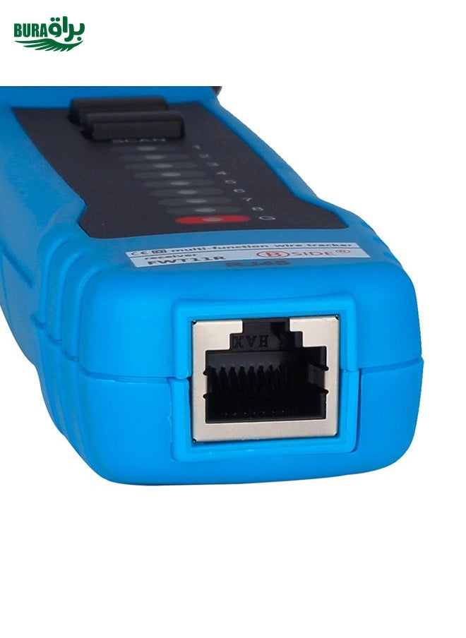 BURAQ - BSIDE FWT11 RJ11 / RJ45 Telephone Wire Tracker Ethernet LAN Network Cable Tester Detector Line Finder - Image 1