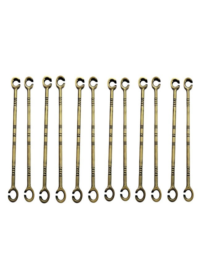 nooks Stainless Steel saliya 12mm Hook and Ceiling Rod heavt Duty Hanging Accessories Set in PVD Coating Brass Finishing for Swings and jhula for Indoor Outdoor (Pack of 2) - Image 5