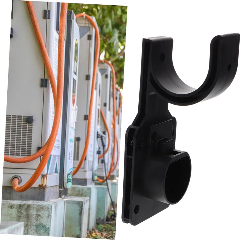 Wall Mount Electric Vehicle Charger Holder Cable Organizer Fixed Nozzle Dock For Neat Storage - Image 5