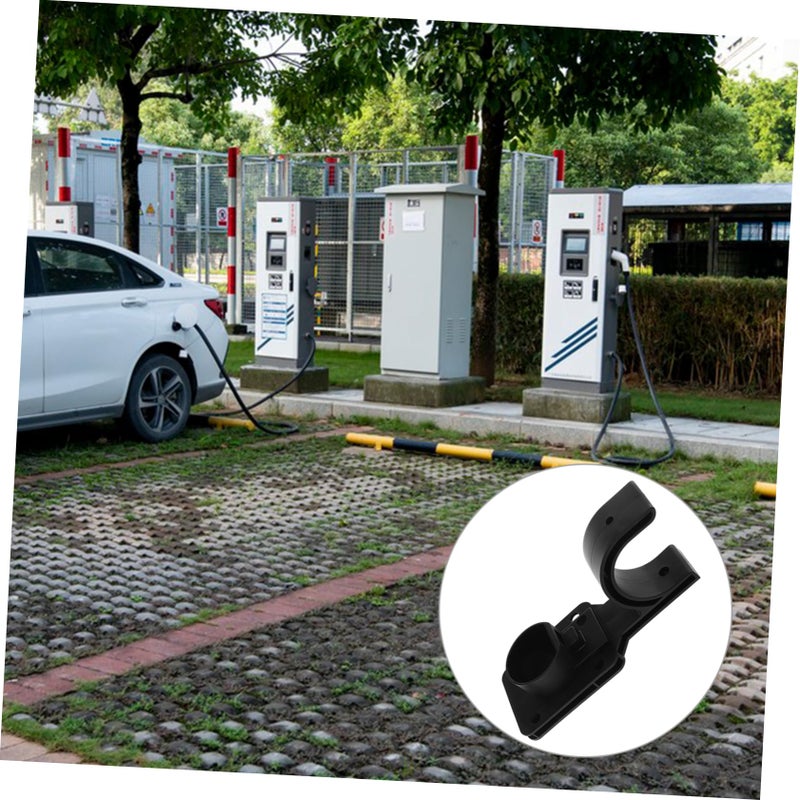 Wall Mount Electric Vehicle Charger Holder Cable Organizer Fixed Nozzle Dock For Neat Storage - Image 4