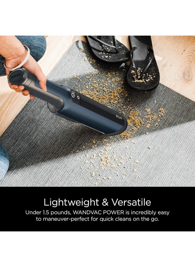 Shark Shark WV410BL WANDVAC Cordless Hand Vacuum, Ultra-Lightweight & Portable with Powerful Suction & Tools for Pets, Designed for Car & Home, Dark Blue  - Image 4