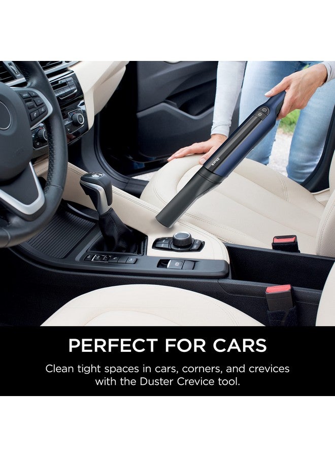 Shark Shark WV410BL WANDVAC Cordless Hand Vacuum, Ultra-Lightweight & Portable with Powerful Suction & Tools for Pets, Designed for Car & Home, Dark Blue  - Image 5