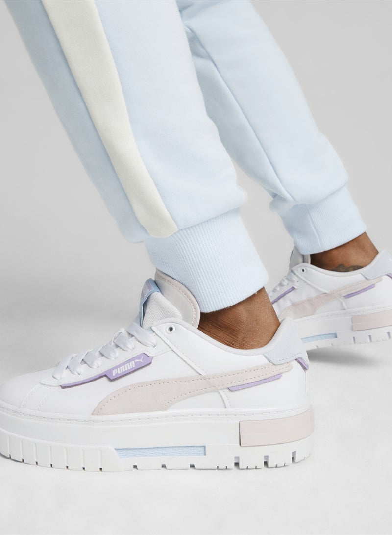 PUMA Mayze Crashed Womens White Sneakers - Image 5