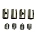 Sunydog Motorcycle Solderless Nipples 4 Sets Solderless Cable Nipples 5mm Throttle Choke for Motorcycle Scooter Quad Mower Throttle Cable Fittings - Image 2