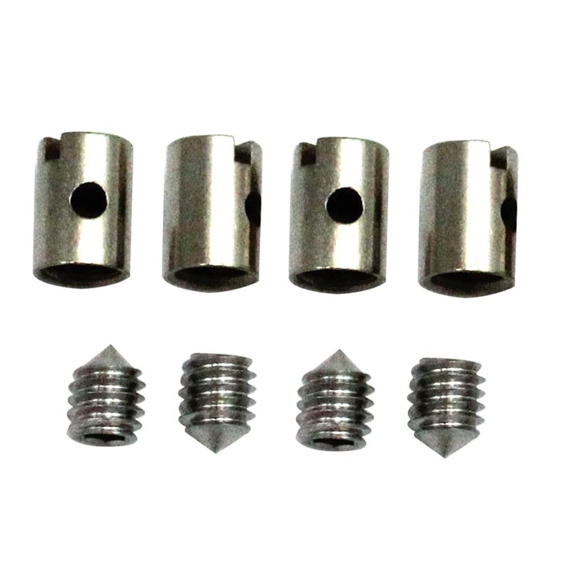 Sunydog Motorcycle Solderless Nipples 4 Sets Solderless Cable Nipples 5mm Throttle Choke for Motorcycle Scooter Quad Mower Throttle Cable Fittings - Image 3