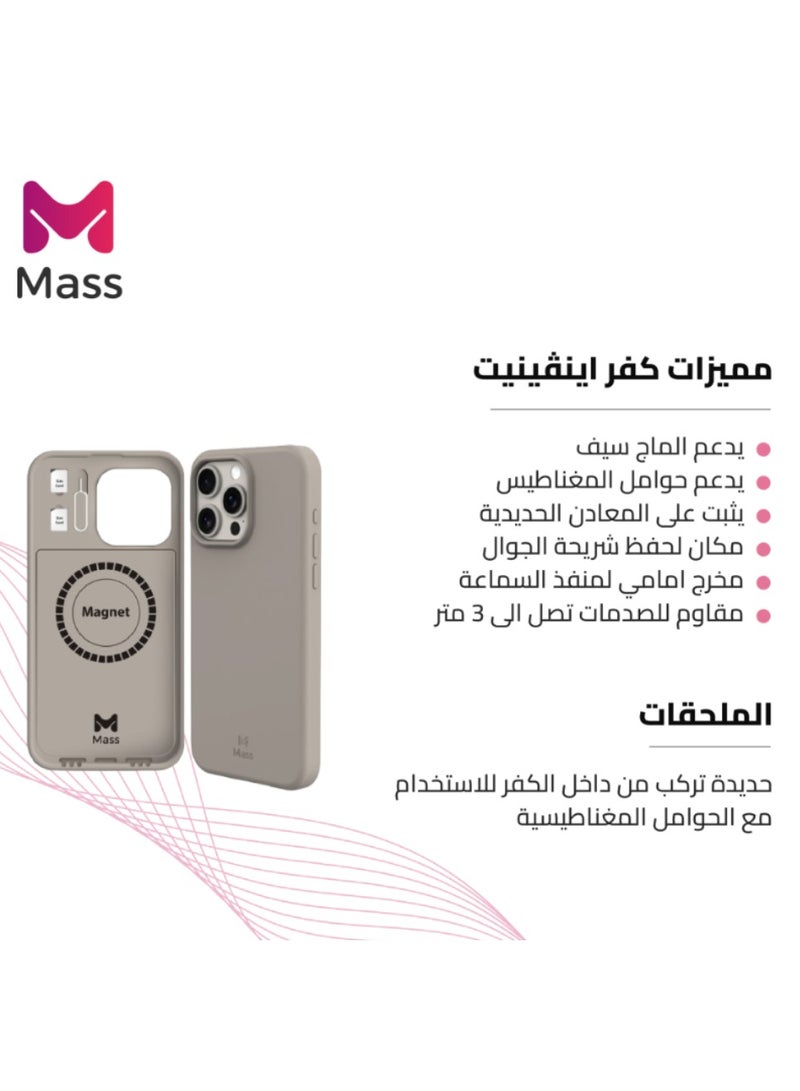 ماس بكج كفر إنڤينيت 16برو ماكس 6 في 1 و مسكة آرش من ماس تيتانيوم - Image 2