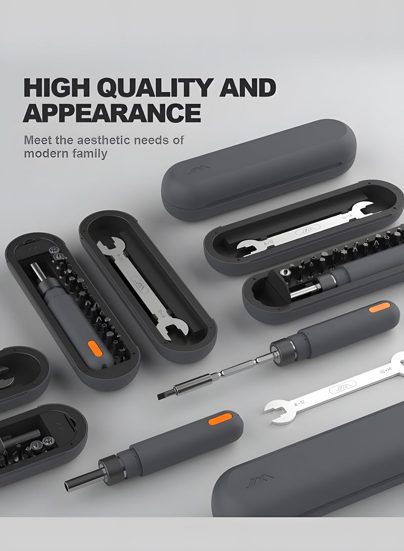 JIMIHOME 29-Piece Ratchet Screwdriver Set - Mini Precision Repair Kit for DIY, Electronics, Watch, Bike, Home, Machine, Door, Window | Portable, Compact, Lightweight  - Image 4