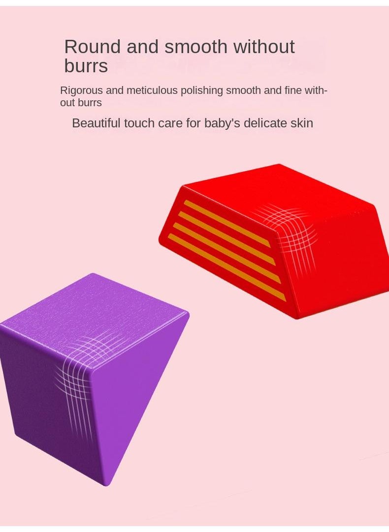 Y&D Children's Creative Assembled Wooden Building Blocks Early Education Educational Toys  - Image 4